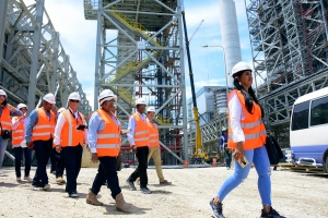 Colaboradores del Inafocam visitan instalaciones de la “Central Termoeléctrica Punta Catalina”