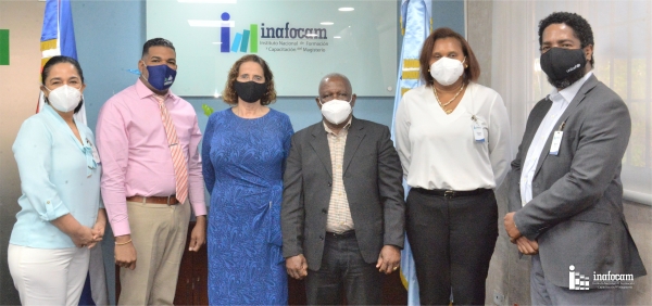 Director Ejecutivo del Inafocam recibe visita de representantes de Unicef
