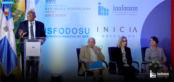 Minerd, Inafocam e Isfodosu lanzan Programa Nacional de Inducción Docentes de Nuevo Ingreso