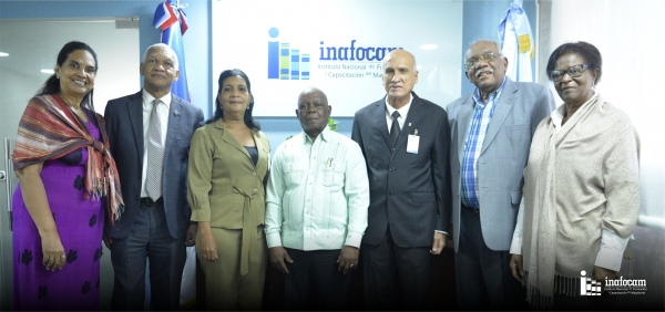 Delegación cubana gira visita al director del Inafocam