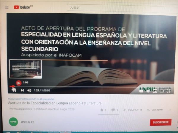 Inafocam y UNPHU especializarán educadores en la enseñanza de la Lengua Española y la Literatura